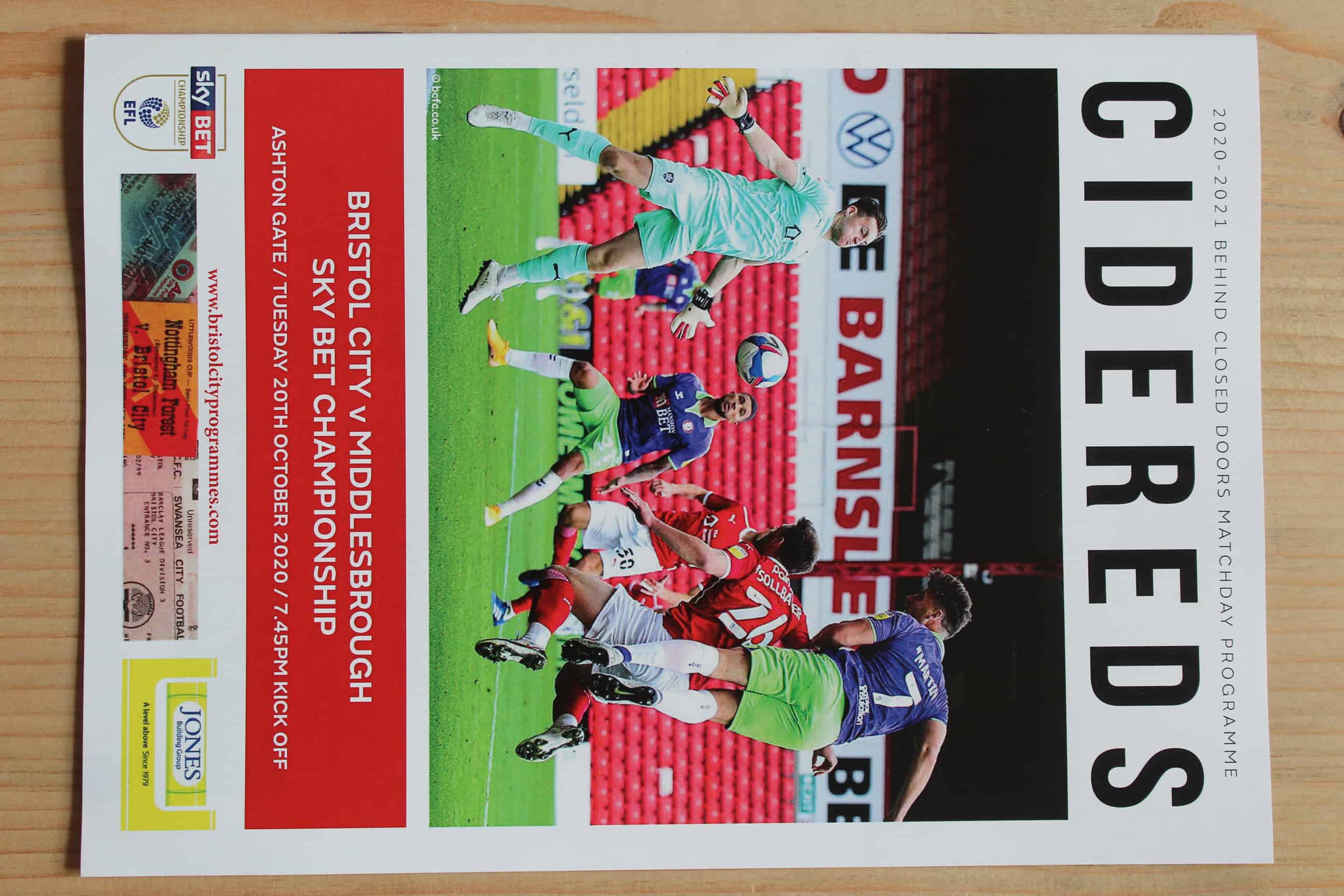 Bristol City FC v Middlesbrough FC